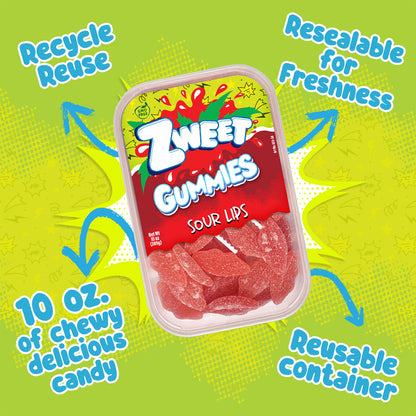 Sour Gummy Lips, Zweet