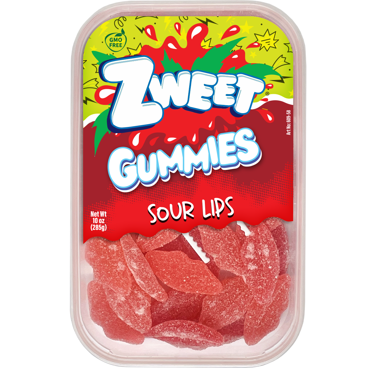 Sour Gummy Lips, Zweet