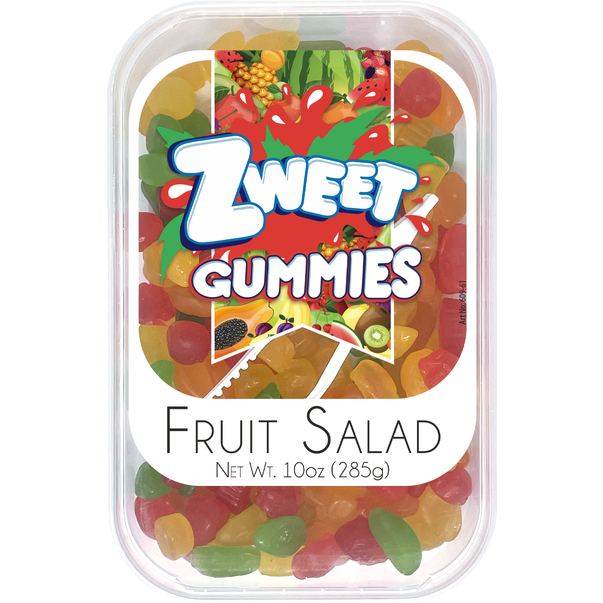 Gummy Fruit Salad | Zweet | 10 oz