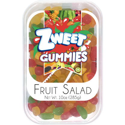 Gummy Fruit Salad | Zweet | 10 oz
