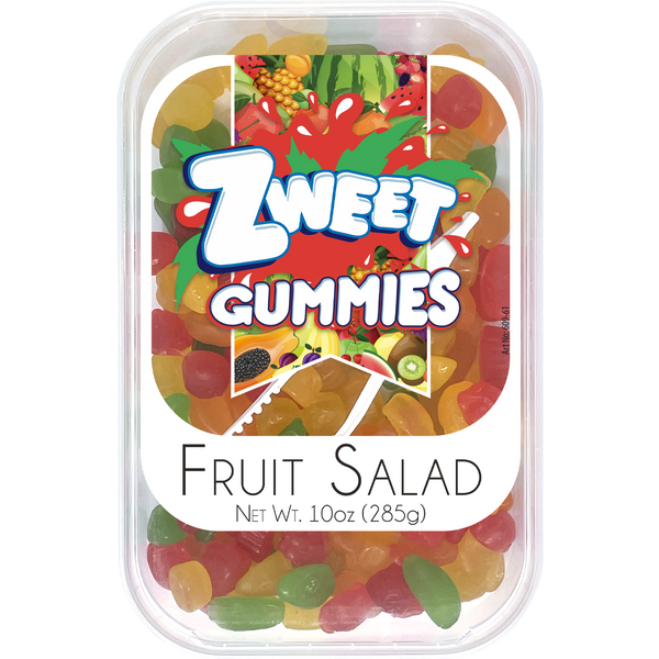 Gummy Fruit Salad | Zweet | 10 oz