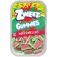 Sour Gummy Watermelon Slices, Zweet