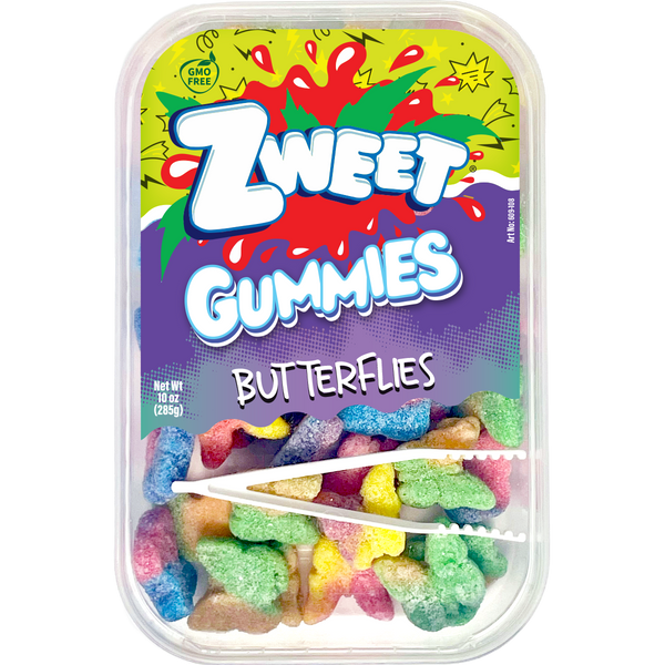 Gummy Butterflies | 10 oz | Zweet