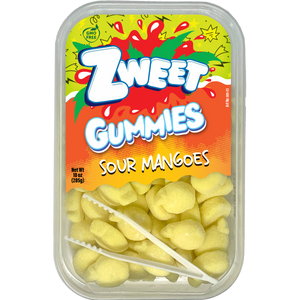 Sour Gummy Mangoes | 10 oz | Zweet