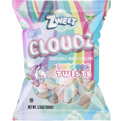 Zweet Cloudz Marshmallows Unicorn Twists