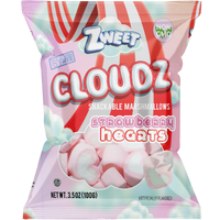 Zweet Cloudz Marshmallows Strawberry Hearts