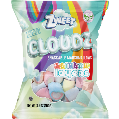 Zweet Cloudz Marshmallows Rainbow Layers