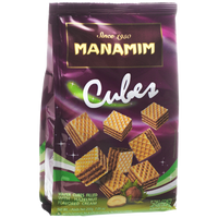 Hazelnut Wafer Cubes, Manamim