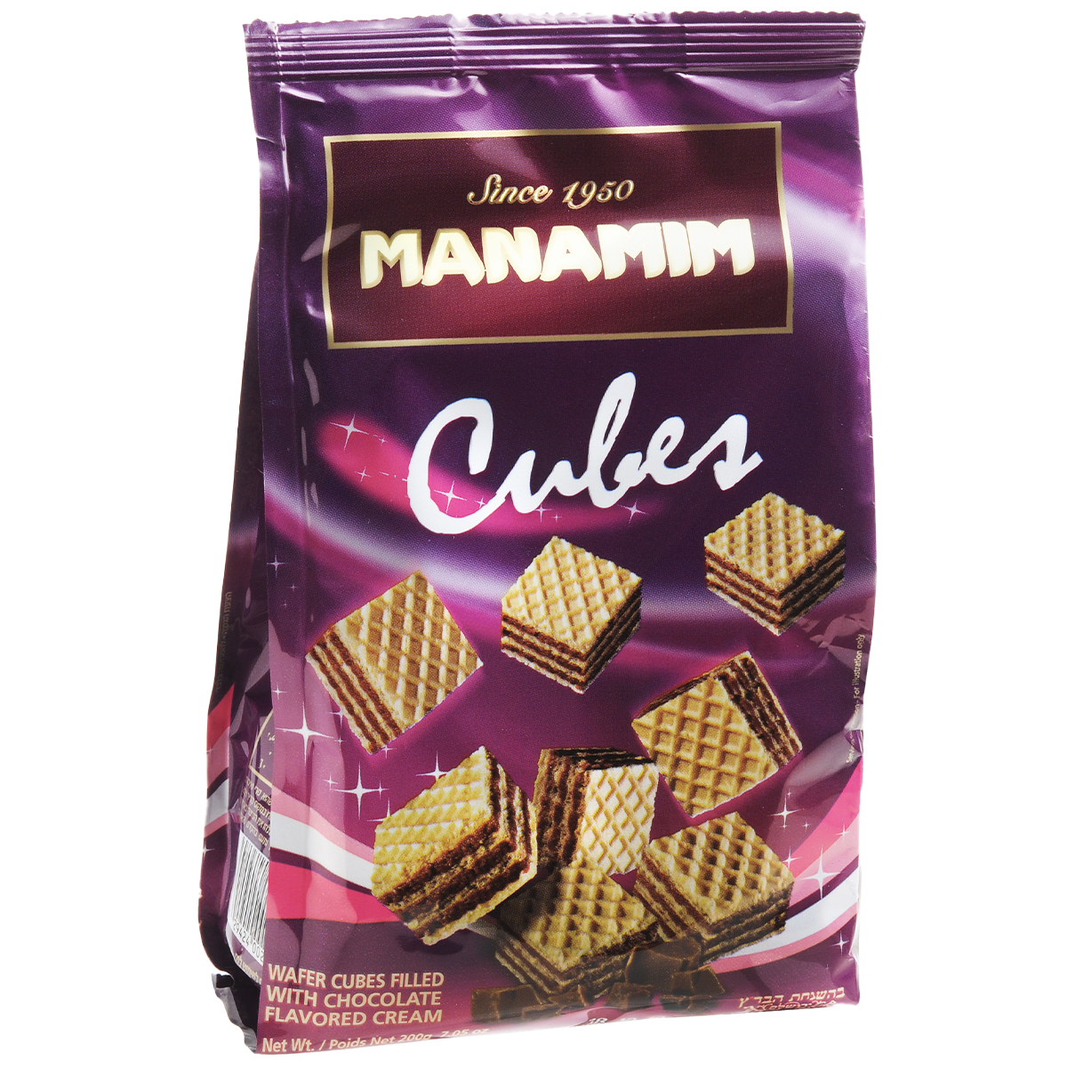 Chocolate Wafer Cubes, Manamim
