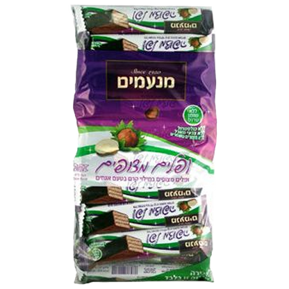 Chocolate Coated Wafer Snacks Hazelnut Flavor, Manamim