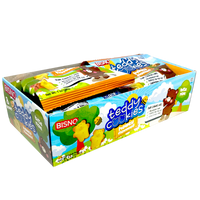 Teddy Cookies | Honey | Pack of 8 | 8 oz | Bisno