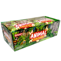 Animal Crackers | Pack of 8 | 8 oz | Bisno