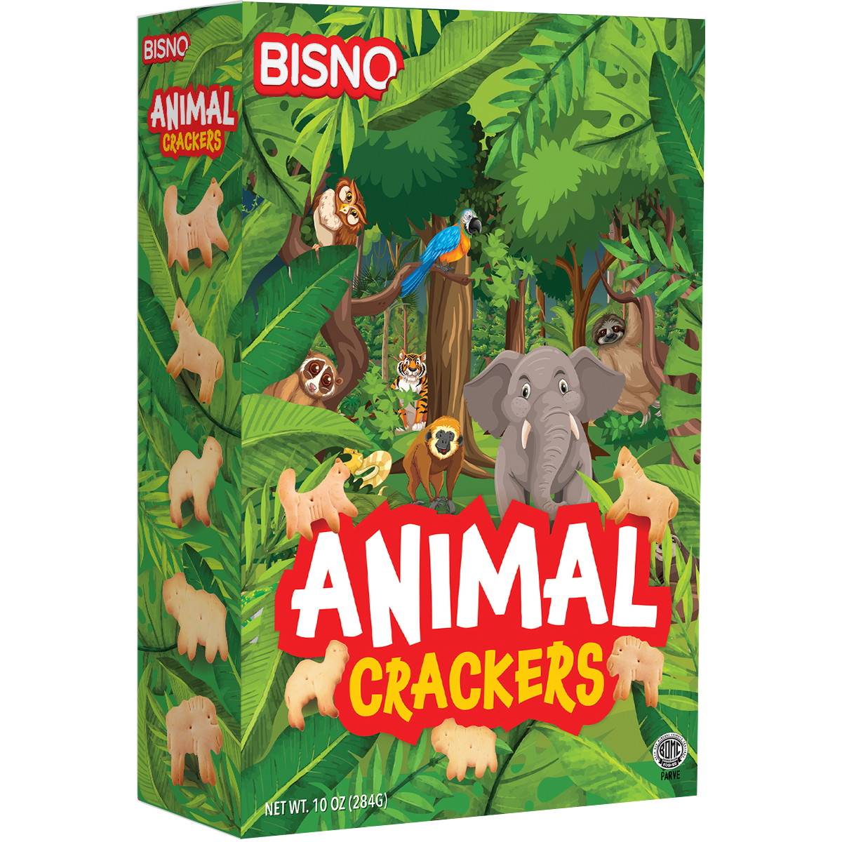 Animal Crackers | Box | 10 oz | Bisno