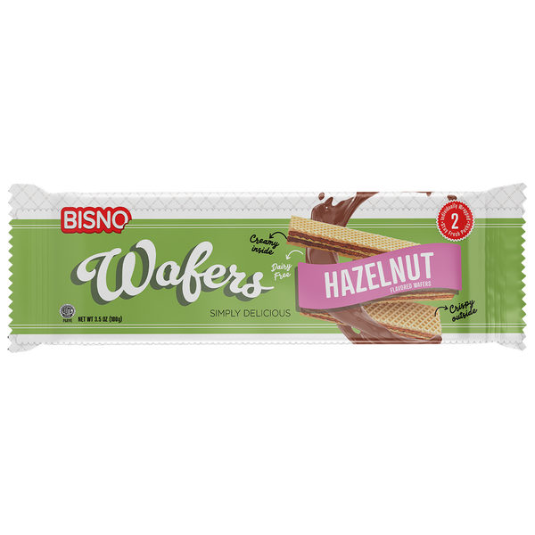 Wafer | Hazelnut | 3.5 oz | Bisno