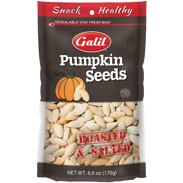 Pumpkin Seeds | Roasted/Salted | 6 oz | Galil