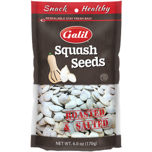 Squash Seeds | Roasted/Salted | 6 oz | Galil
