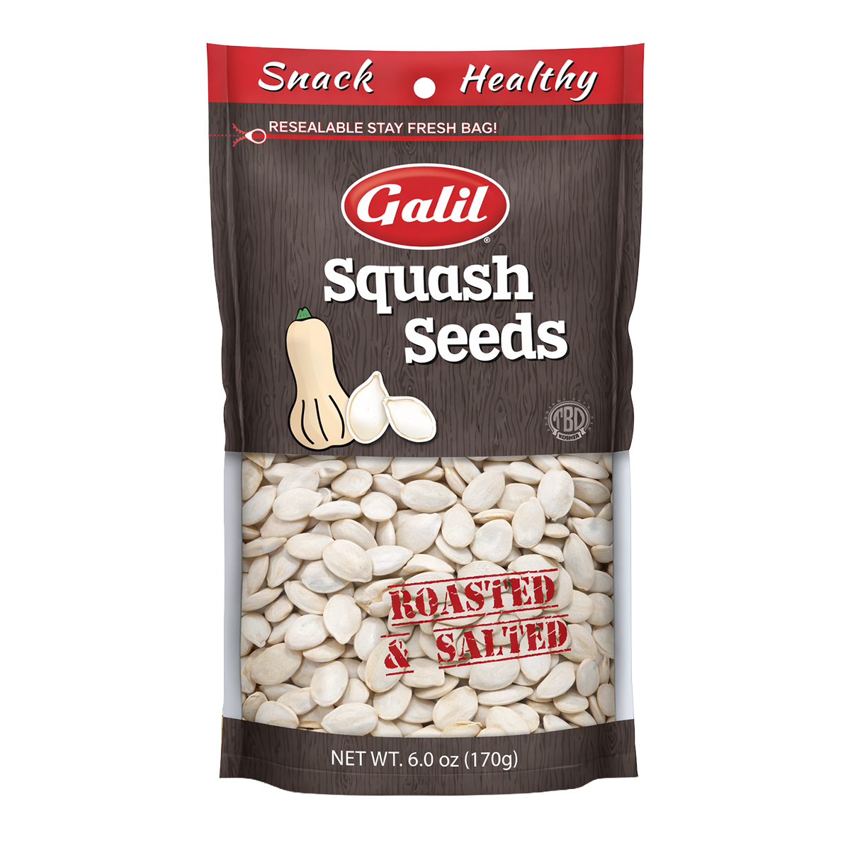 Roasted/Salted Squash Seeds, Galil