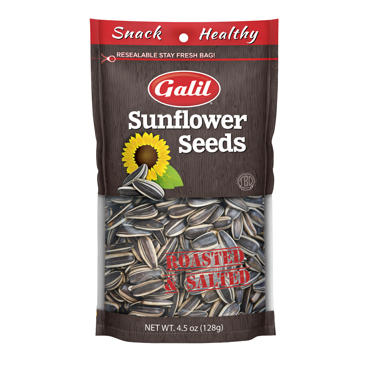 Roasted/Salted Sunflower Seeds, Galil
