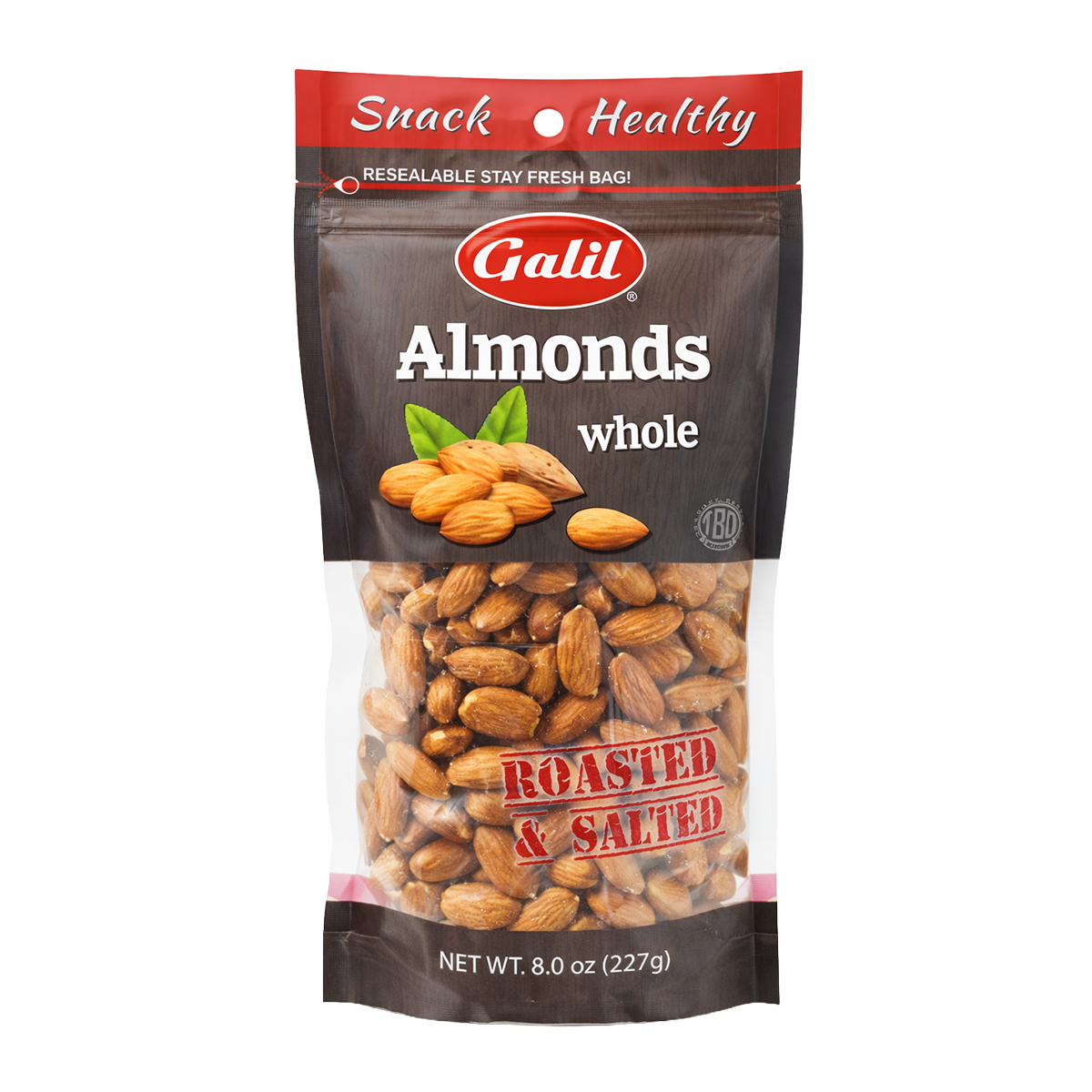 Roasted/Salted Almonds, Galil