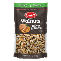Raw Halves/Pieces Walnuts, Galil