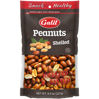 Peanuts | Shelled Roasted/Salted | 8 oz | Galil