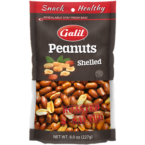 Peanuts | Shelled Roasted/Salted | 8 oz | Galil