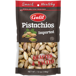 Pistachios | Imported Roasted/Salted | 7 oz | Galil