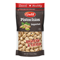Imported Roasted/Salted Pistachios, Galil