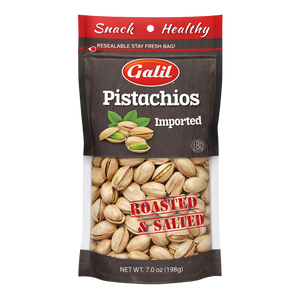 Imported Roasted/Salted Pistachios, Galil