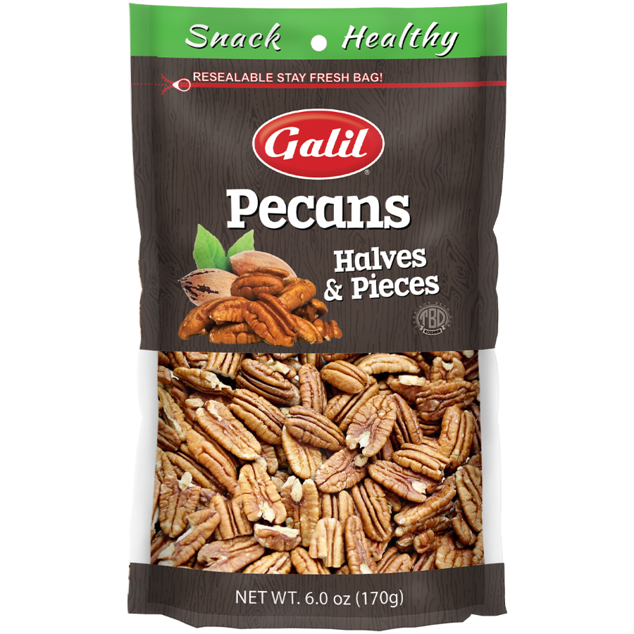 Raw Halves/Pieces Pecans, Galil