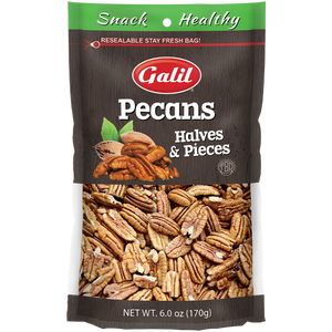 Pecans | Raw Halves/Pieces | 6 oz | Galil