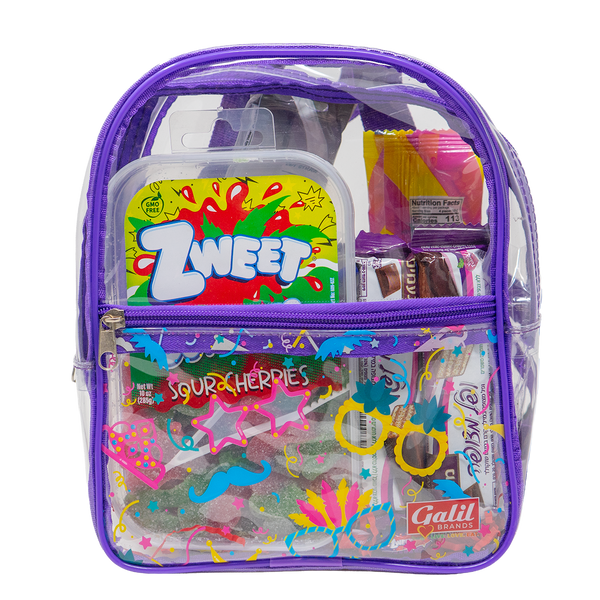 Purim Gift Backpack | Mishloach Manot | Large 33.3 oz | Galil