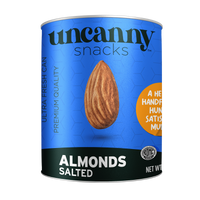 Roasted & Salted Almonds | Can | 1.4 oz | Uncanny