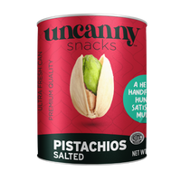Roasted & Salted Pistachios | Can | 1.8 oz | Uncanny