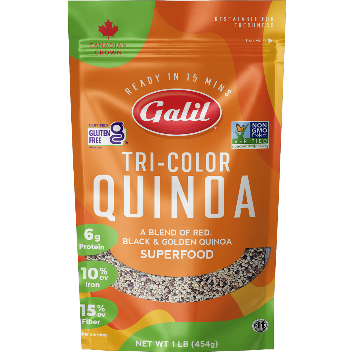 Tri-Color Quinoa, Galil