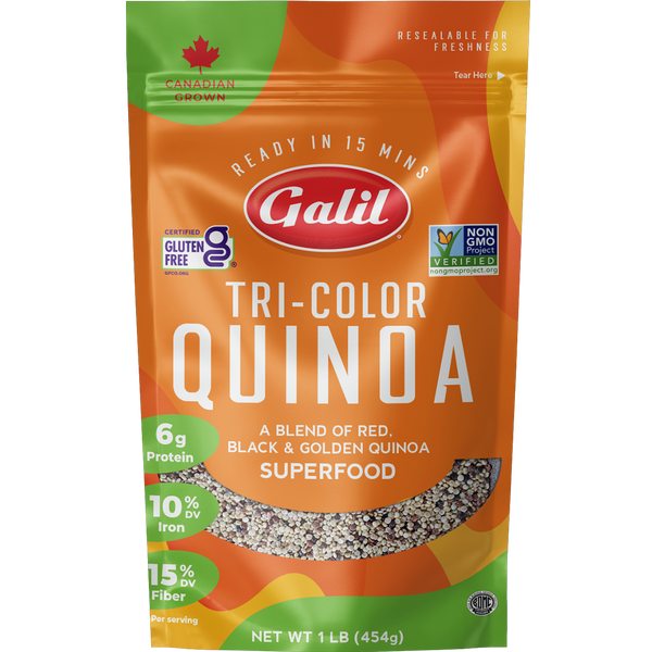 Tri-Color Quinoa | 16 oz | Galil