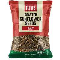 Jumbo Sunflower Seeds | Roasted & Salted | 7.0 oz | LiOR