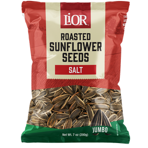 Jumbo Sunflower Seeds | Roasted & Salted | 7.0 oz | LiOR
