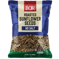 Jumbo Sunflower Seeds | Roasted & No Salt Added | 7.0 oz | LiOR