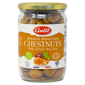 Whole Roasted Chestnuts in Jar, Galil