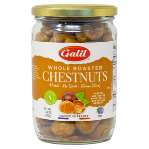 Whole Roasted Chestnuts in Jar, Galil