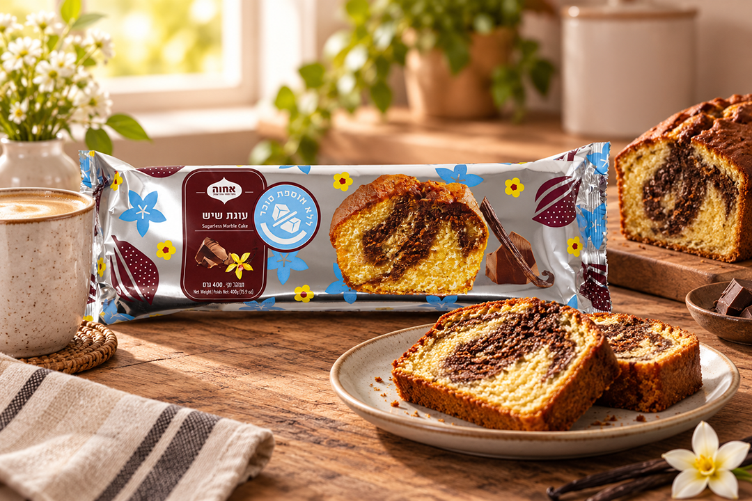 Marble Cake - Sugarless, Achva