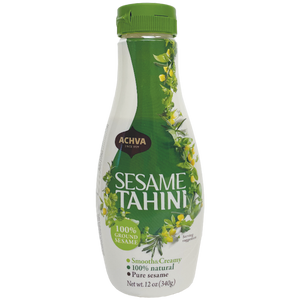 Sesame Butter Squeeze Bottle | 12 oz | Achva Tahini