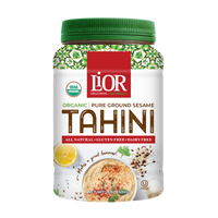 Organic Tahini, Pure Stone Ground Sesame Butter, LiOR