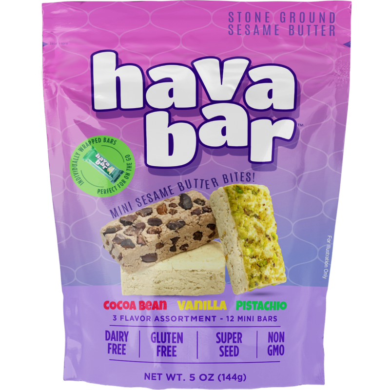 hava bar Cocoa Bean Vanilla Pistachio