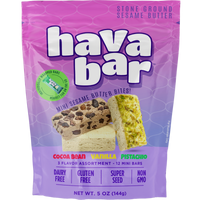 hava bar Cocoa Bean Vanilla Pistachio