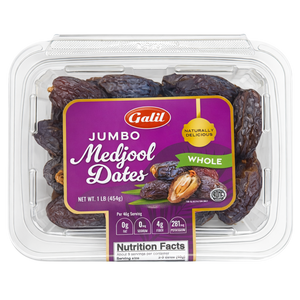 Jumbo Medjool Dates, Whole, Galil