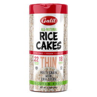Thin Multigrain Rice Cakes, Chia & Quinoa, Galil