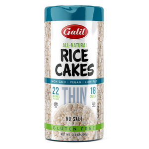 Thin Rice Cakes, No Salt, Galil
