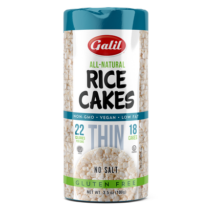 Thin Rice Cakes, No Salt, Galil